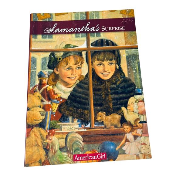 American Girl Samanthas Surprise BOOK 1998 Pleasant Company Christmas Story Book - Picture 1 of 4